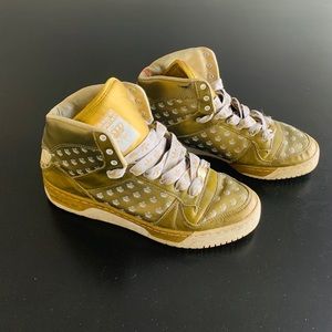 Limited Edition Missy Elliot Adidas Gold Hi Tops